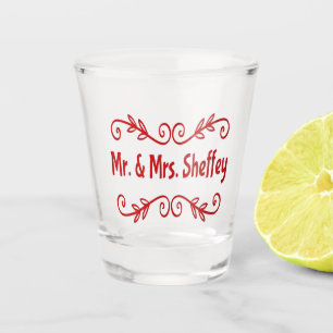 Verre A Shot M. et Mme Sheffey