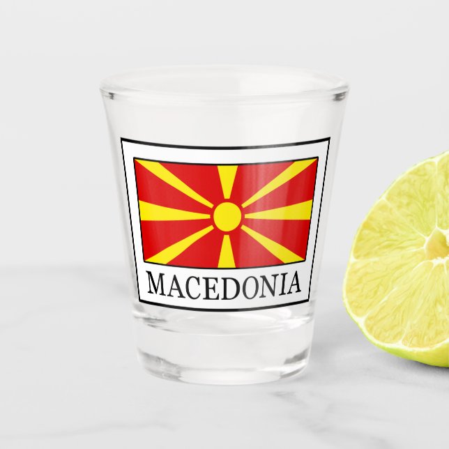 Verre A Shot Macédoine (Devant)