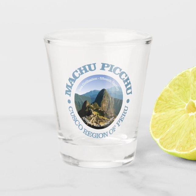 Verre A Shot Machu Picchu (Devant)