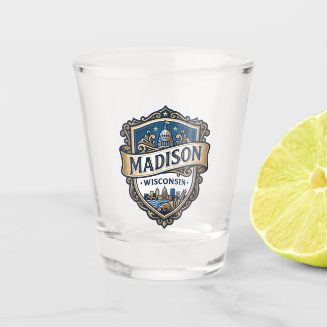 Verre A Shot Madison États-Unis (Devant)