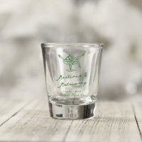 Main Whimsical Tirée Vert Martinis & Mariage