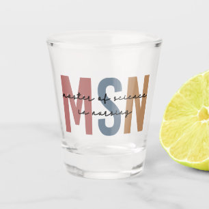 Verre A Shot Maîtrise en sciences de MSN en sciences infirmière