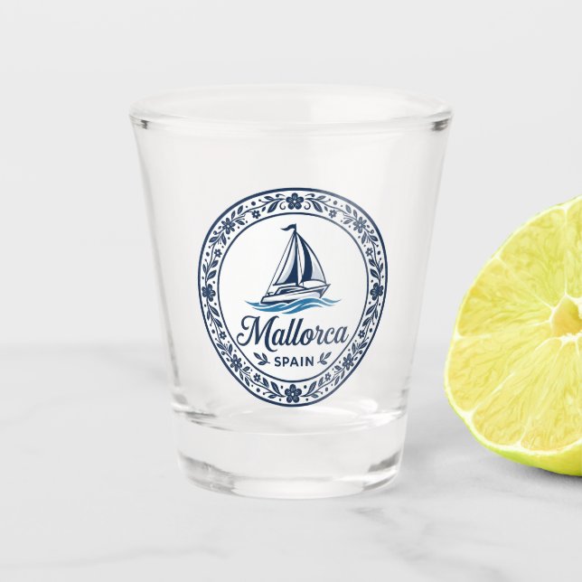 Verre A Shot Majorque Espagne (Devant)