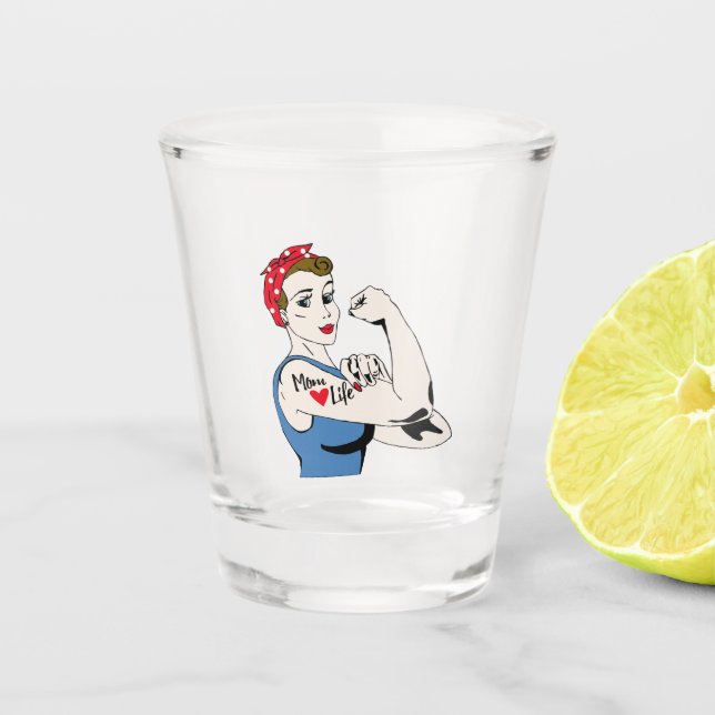Verre A Shot Maman Vie (Devant)