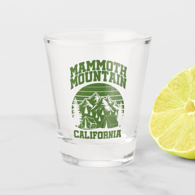 Verre A Shot Mammoth Mountain, Californie (Devant)