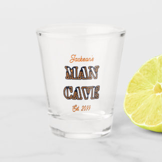Verre A Shot Man Cave Gravé Texte Effet Shot Verre Drinkware