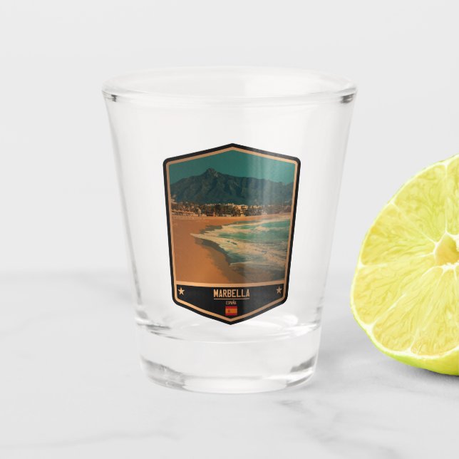 Verre A Shot Marbella (Devant)