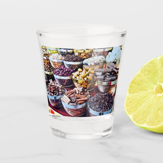Verre A Shot Marché aux épices de Dubaï (Devant)