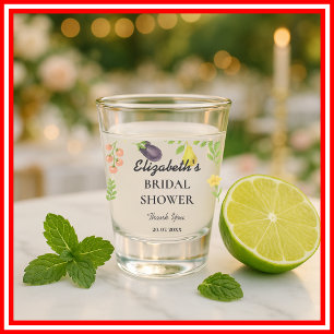 Verre A Shot Marché des Fermiers Frais Mariage Shower