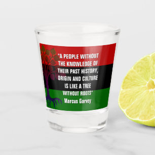 Verre A Shot Marcus Garvey TREE SANS RACINE