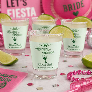 Verre A Shot Margaritas et mariage Fête de bachelorette