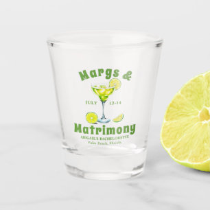 Verre A Shot Margs & Matricule cocktail vert citron enterrement