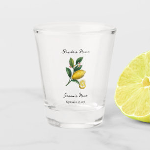 Verre A Shot Mariage Citron Orange Méditerranéen Italien