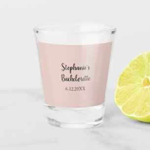 Verre A Shot Mariage de sel rose Bachelorette Party Cadeau Favo