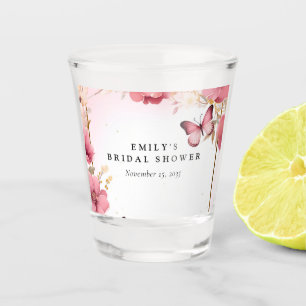 Verre A Shot Mariage He Gives Me Butterflies Shower