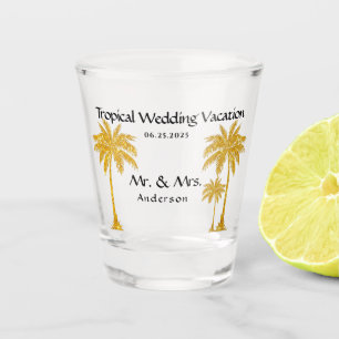 Verre A Shot Mariage tropical