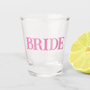Verre A Shot Mariée