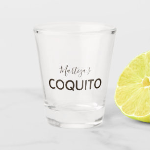 Verre A Shot Marketing Classique Coquito Coco