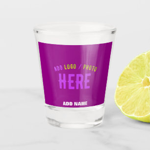 VERRE A SHOT MARQUE MODERNE MODERNE PERSONNALISABLE POURPULAIRE