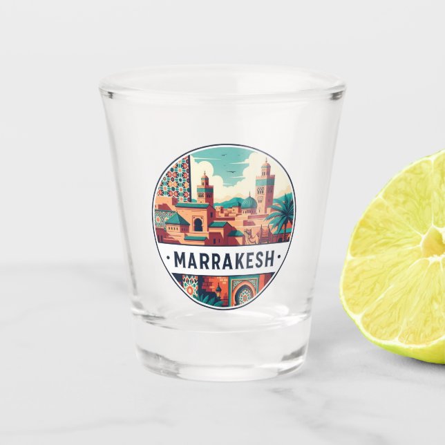 Verre A Shot Marrakech Maroc Travel (Devant)
