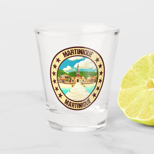 Verre A Shot Martinique (Devant)