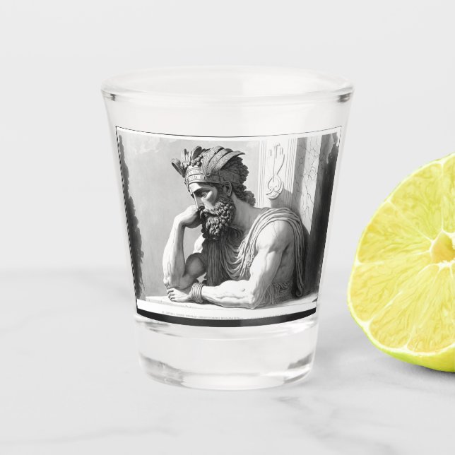 Verre A Shot Mauvais signe (Devant)