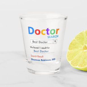 Verre A Shot Meilleur cadeau du docteur