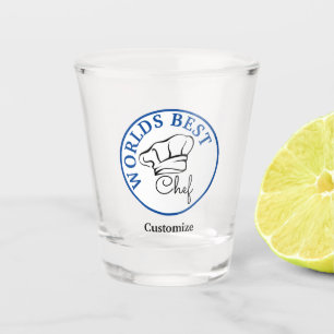 Verre A Shot Meilleur Chef du monde Vitre de tir