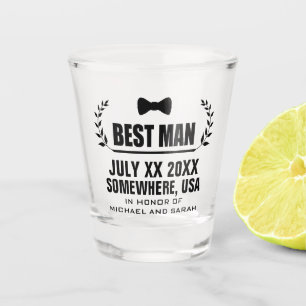 Verre A Shot Meilleur homme fait sur commande