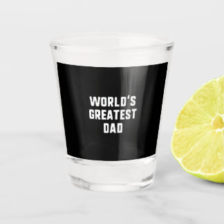 Verre A Shot Meilleur Papa du Monde Drôle de Famille