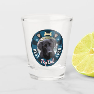Verre A Shot Meilleur père de chien jamais