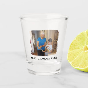 Verre A Shot Meilleure grand-mère jamais Nana grand-parent phot