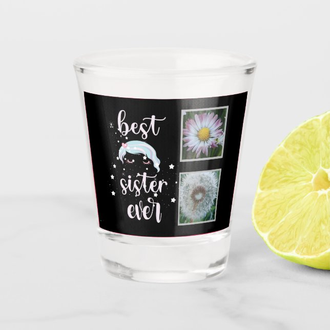 Verre A Shot Meilleure soeur Modèle photo (Devant)