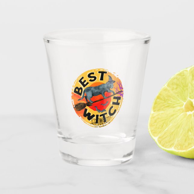 Verre A Shot Meilleure sorcière (Devant)