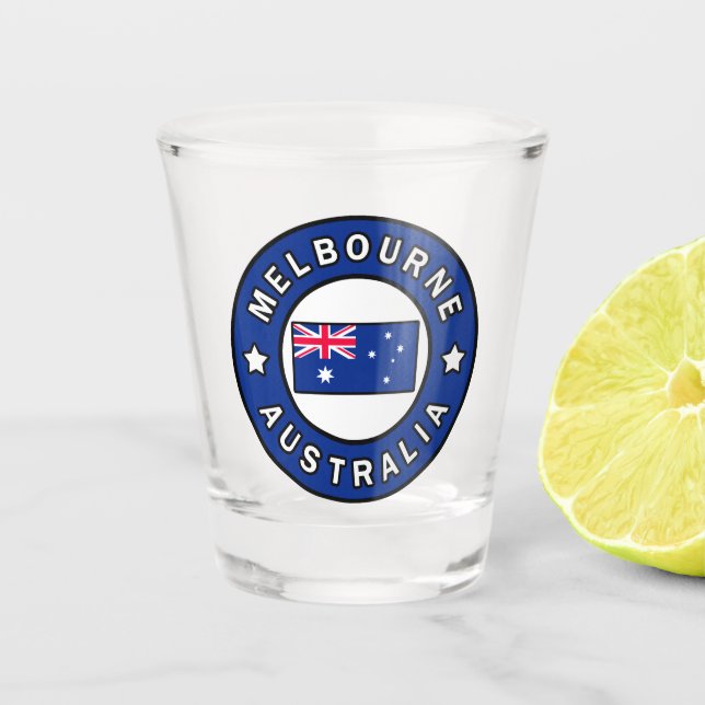 Verre A Shot Melbourne Australie (Devant)