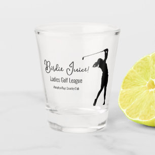 Verre A Shot Membre du club de golf de la Ligue des dames Birdi
