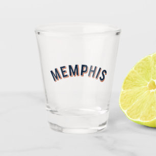 Verre A Shot Memphis, Tennessee Arc Vintage