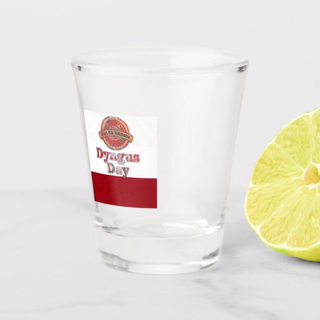 Verre A Shot Men's Dyngus Day Polka Radio (Devant)