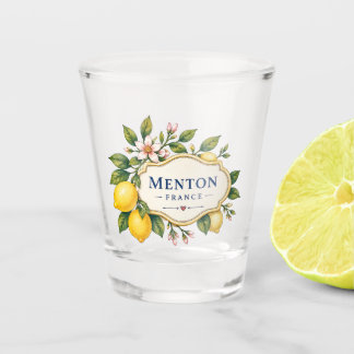 Verre A Shot Menton Lemon French Riviera Shot Glass