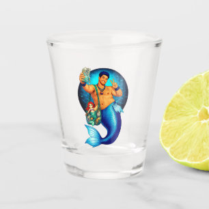 Verre A Shot Merbear Lagoon - Kai Mizuno