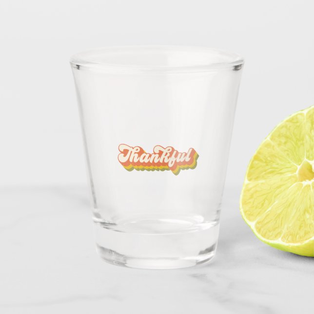 Verre A Shot Merci (Devant)