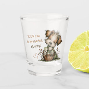 Verre A Shot Merci pour tout, Maman !