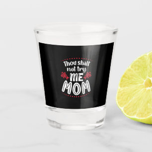 Verre A Shot Mère Cadeau Essayez-moi maman