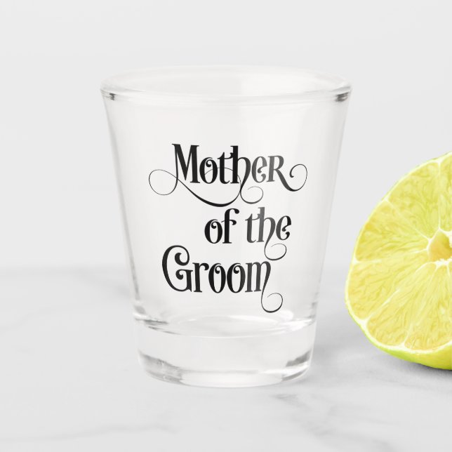 Verre A Shot Mère du marié (Devant)