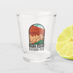 Verre A Shot Mesa Verde National Park Colorado Colorado Vintage