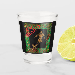 VERRE A SHOT MEXIQUE FOOTBALL