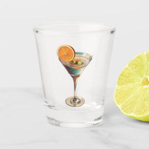 Verre A Shot Mi siècle de l'ère atomique de l'espace Martini fu