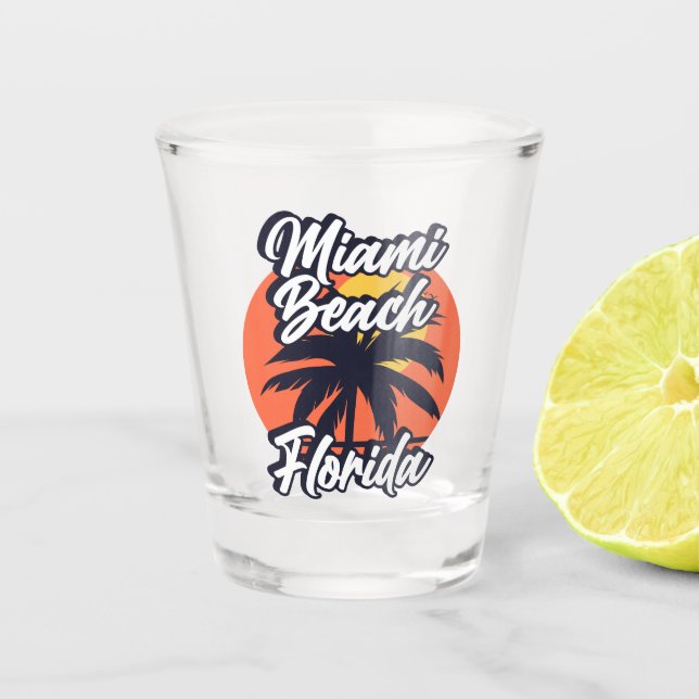 Verre A Shot Miami Beach, Floride (Devant)