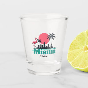 Verre à shot Miami – Souvenir sunset tropical