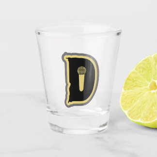 Verre A Shot Mic D Logo Shot